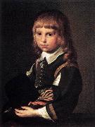 CODDE, Pieter Portrait of a Child dfg Norge oil painting reproduction